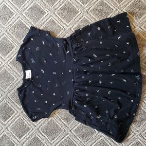 Hanna Andersson space dress, size 4